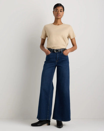 100% Organic Cotton Boxy Crewneck Tee - US 5685