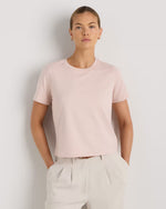 100% Organic Cotton Boxy Crewneck Tee - US 3972