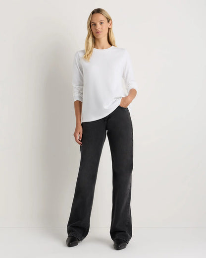 100% Organic Cotton Long Sleeve Swing Tee - US 1174