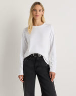 100% Organic Cotton Long Sleeve Swing Tee - US 1174