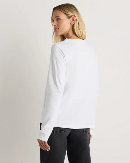 100% Organic Cotton Long Sleeve Swing Tee - US 1174