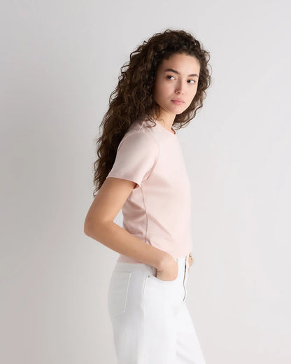 100% Pima Cotton Luxe Touch Slim Fit Tee - US 2211