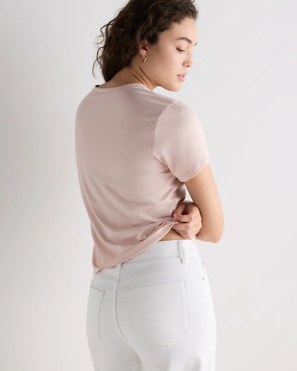 100% Pima Cotton Luxe Touch Slim Fit Tee - US 2211