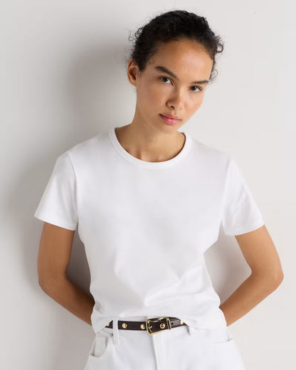 100% Pima Cotton Luxe Touch Slim Fit Tee - US 1678
