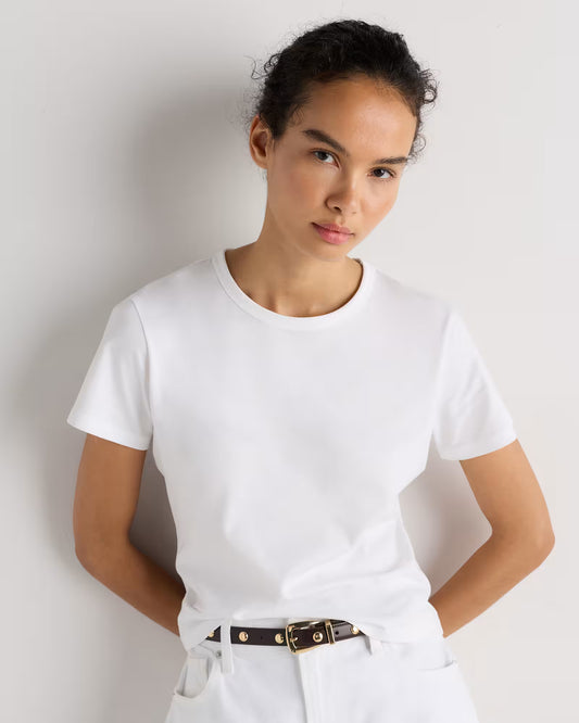 100% Pima Cotton Luxe Touch Slim Fit Tee - US 1678