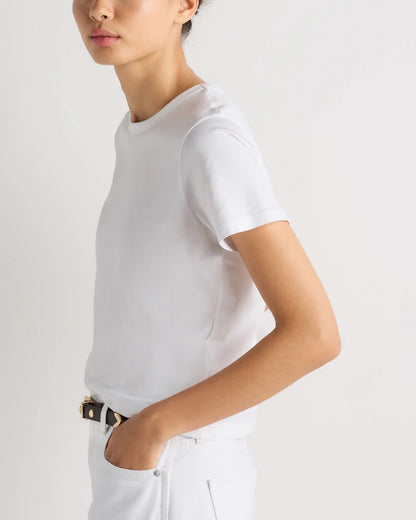 100% Pima Cotton Luxe Touch Slim Fit Tee - US 1678