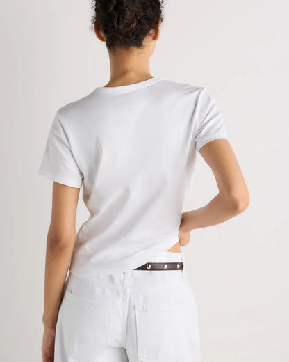 100% Pima Cotton Luxe Touch Slim Fit Tee - US 1678