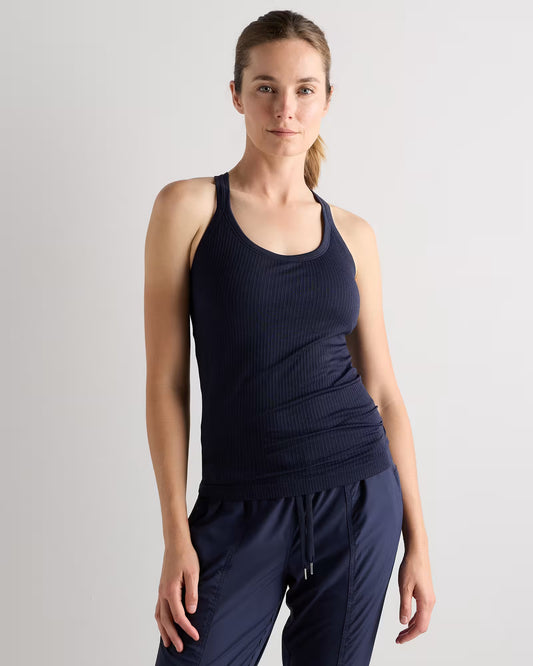 Seamless Ribbed Bra Tank - US 7052