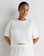Smooth Stretch Maternity Cropped Lounge Tee - US 5112