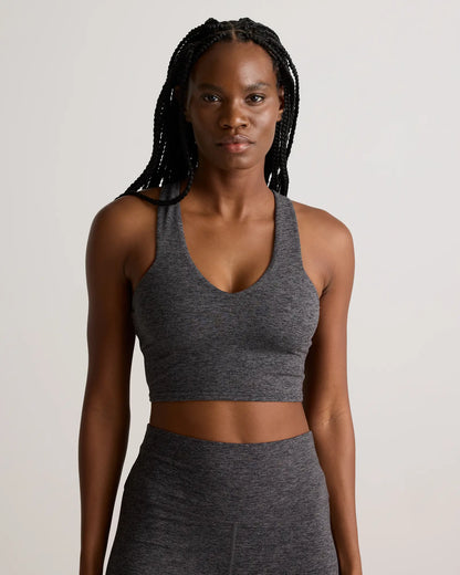 Ultra-Soft V-Neck Cropped Tank - US 2785