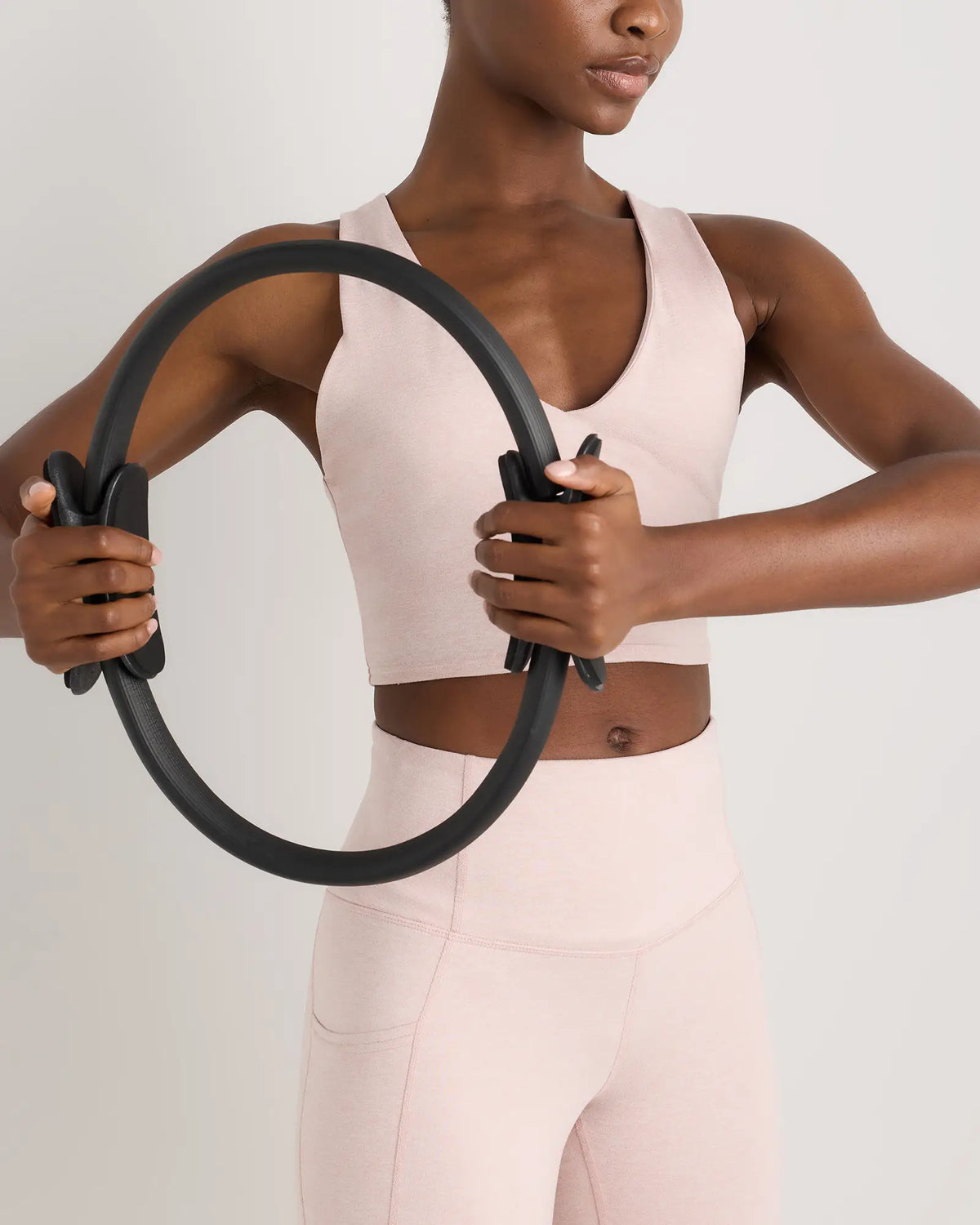 Ultra-Soft V-Neck Cropped Tank - US 2336