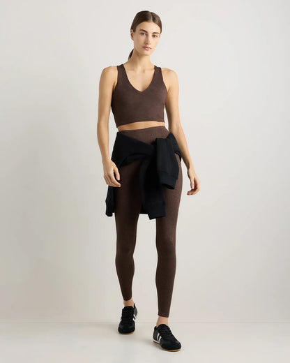 Ultra-Soft V-Neck Cropped Tank - US 3428