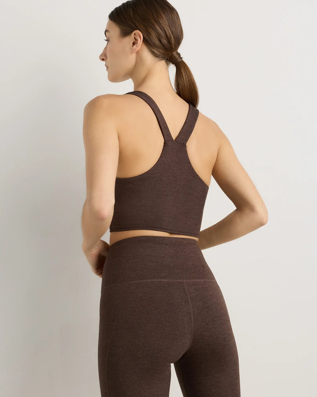 Ultra-Soft V-Neck Cropped Tank - US 3428