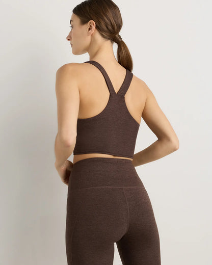 Ultra-Soft V-Neck Cropped Tank - US 3428