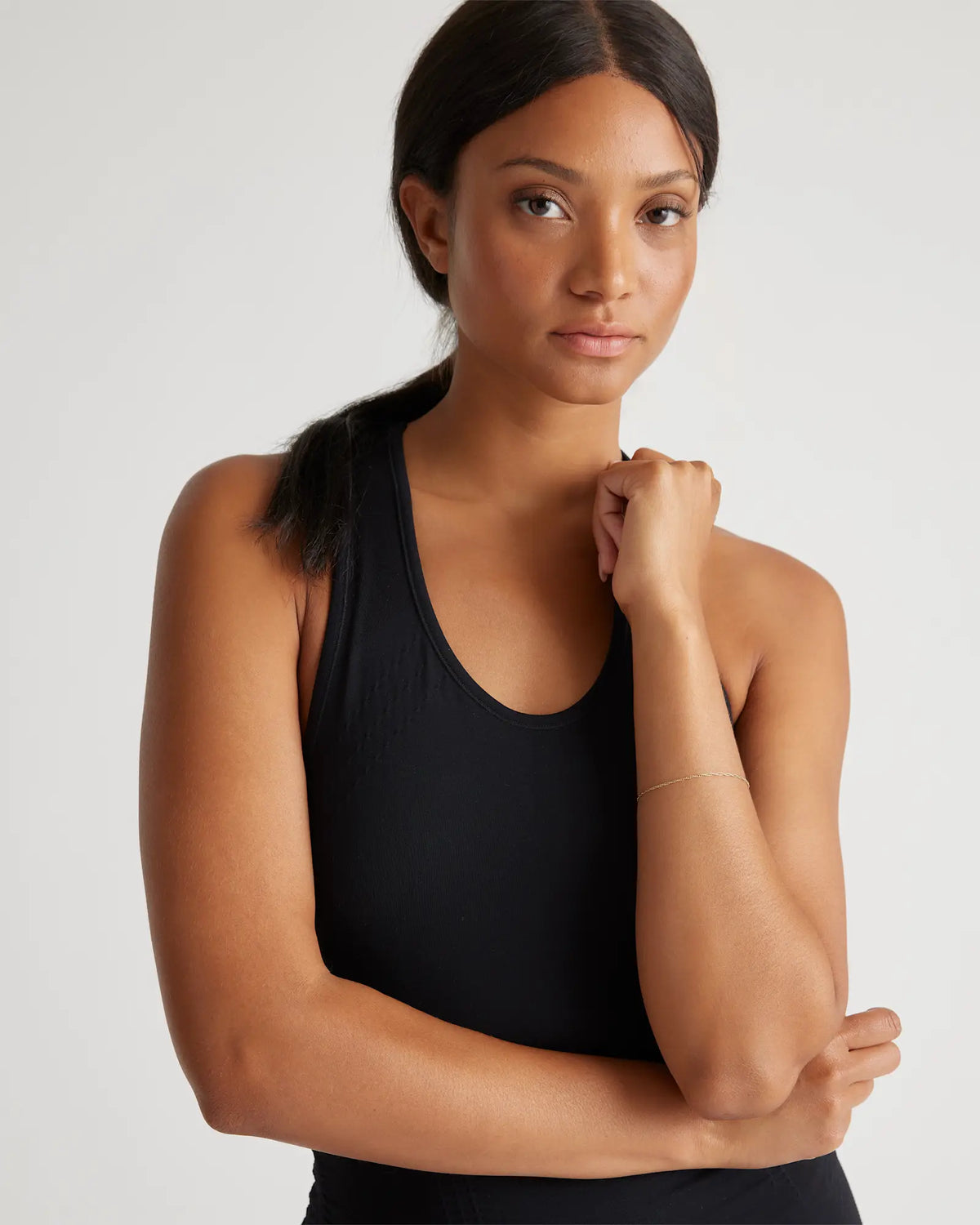 Seamless Ruched Racerback Tank - US 8249