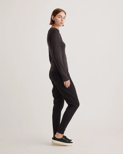 Organic Cotton Micro-Rib Long Sleeve Tee - US 4299