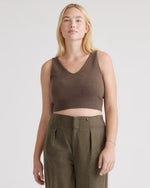 Mongolian Spring Cashmere Cropped Tank - US 1640