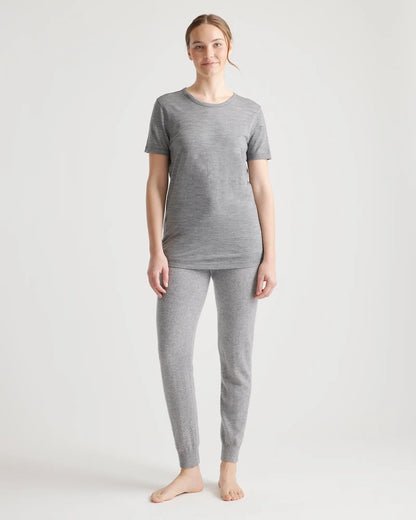100% Merino Wool All-Season Base Layer Tee - US 9116
