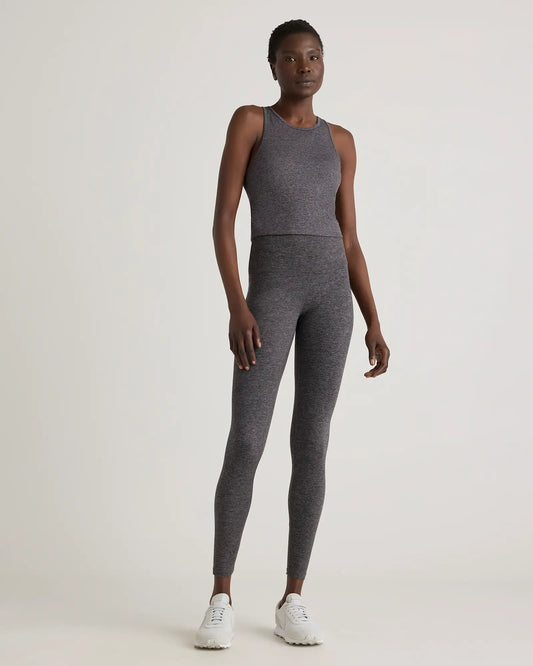 Ultra-Soft High Neck Cropped Tank - US 6581