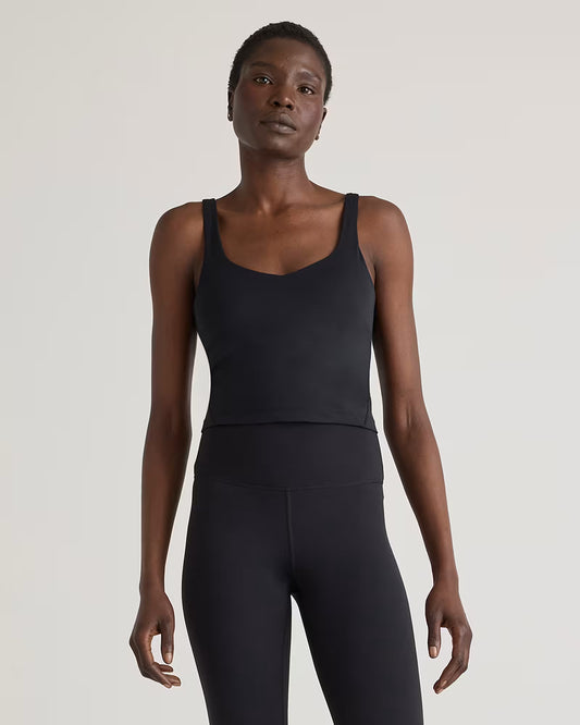 Ultra-Form V-Neck Cropped Tank - US 5560