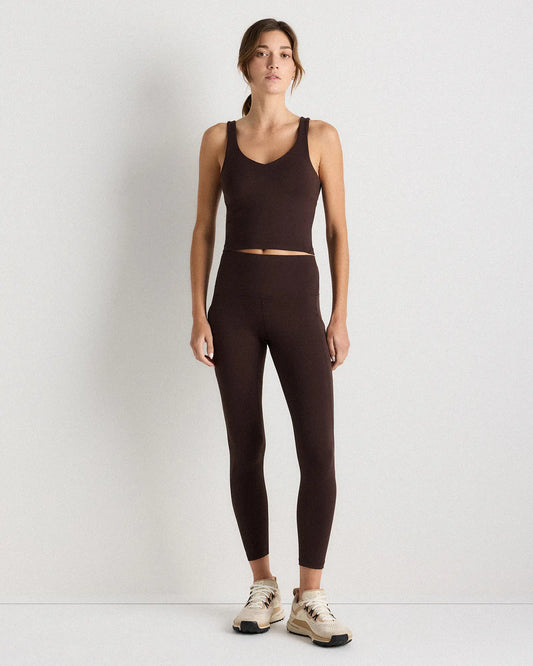 Ultra-Form V-Neck Cropped Tank - US 7964