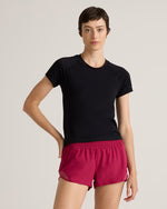 Seamless Waist-Length Tee - US 6232