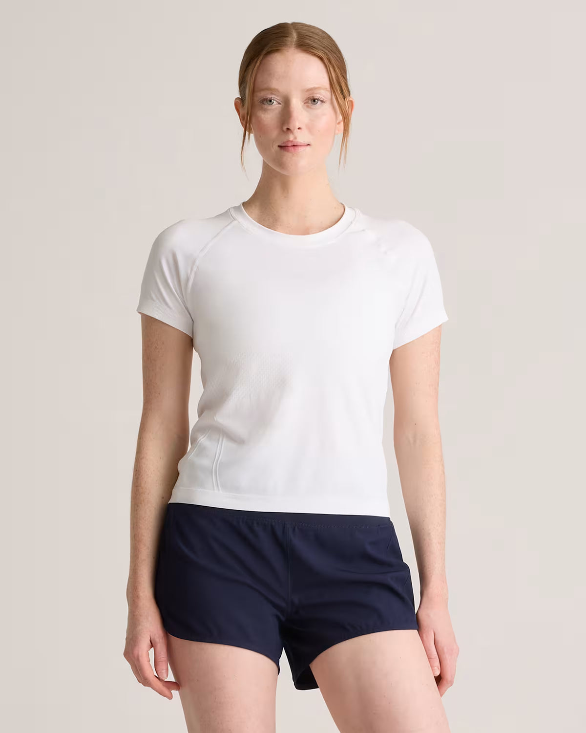 Seamless Waist-Length Tee - US 2513