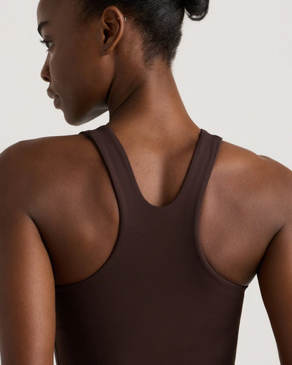 Ultra-Form High-Neck Cropped Tank - US 7784