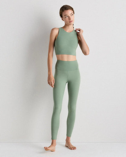 Ultra-Form High-Neck Cropped Tank - US 6152
