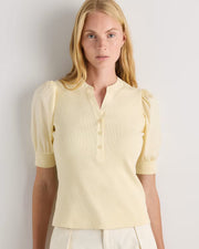 Pale Custard Yellow