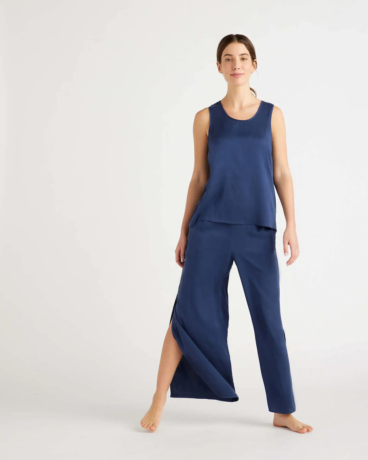 100% Washable Silk Pajama Pants - US 8574