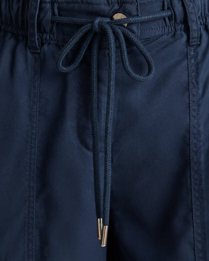 Vintage Wash Tencel Drawstring Cargo Pants - US 9391