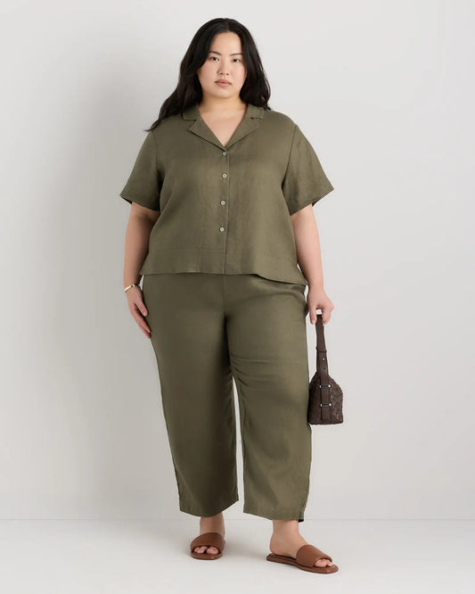 100% European Linen Pants - US 5032