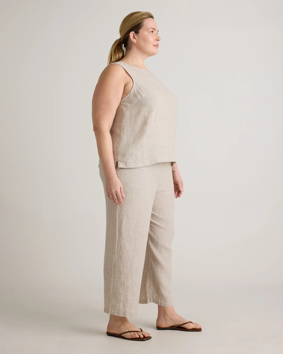 100% European Linen Pants - US 3842