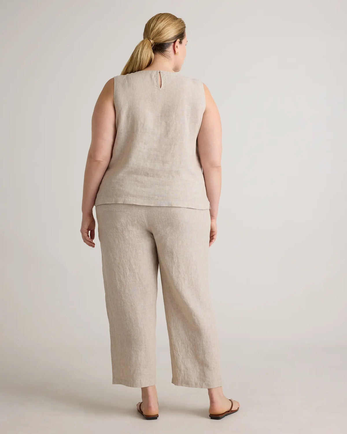 100% European Linen Pants - US 3842