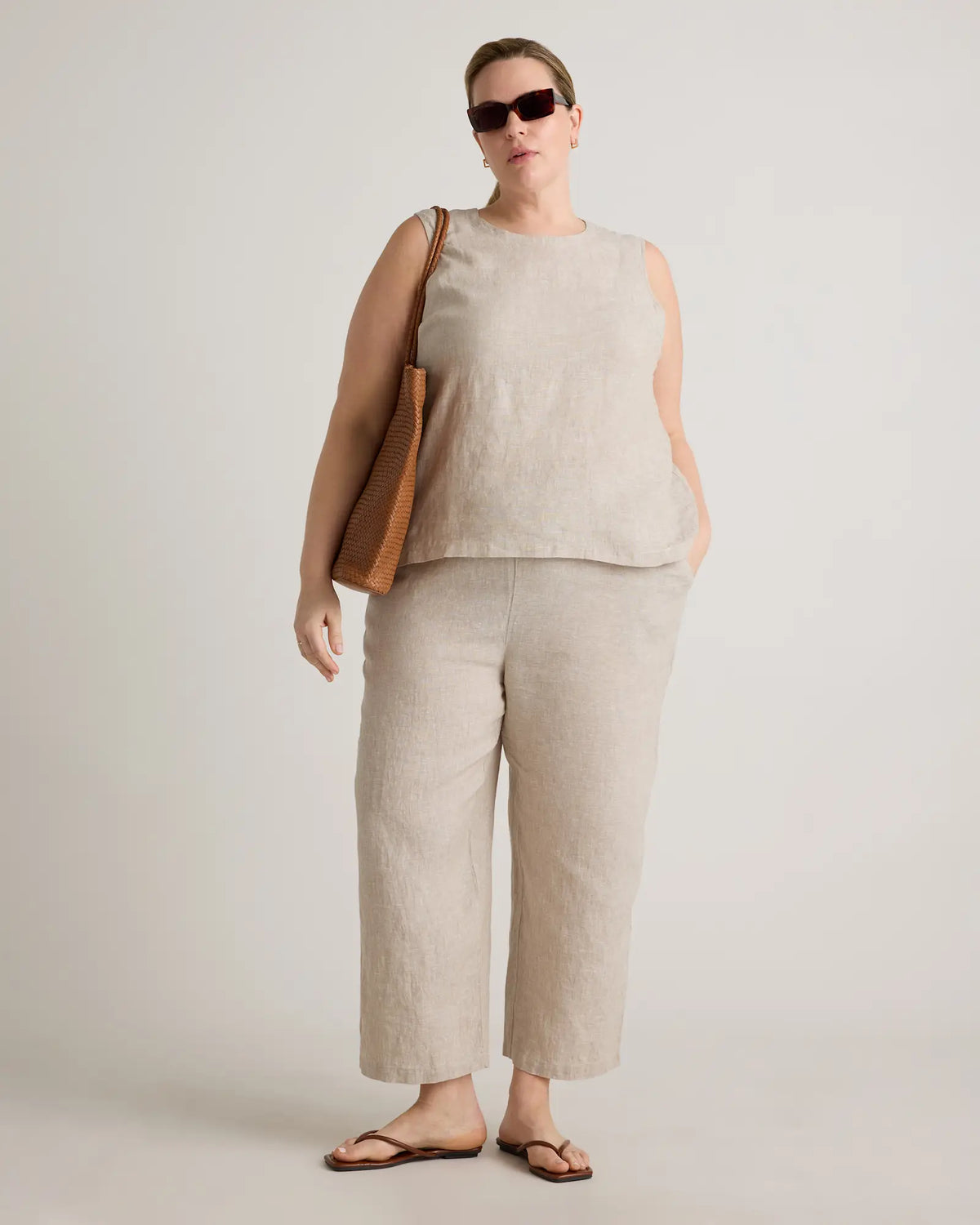 100% European Linen Pants - US 3842