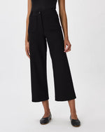 Ultra-Stretch Ponte Cropped Wide Leg Pants - US 4065