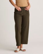Ultra-Stretch Ponte Cropped Wide Leg Pants - US 4328