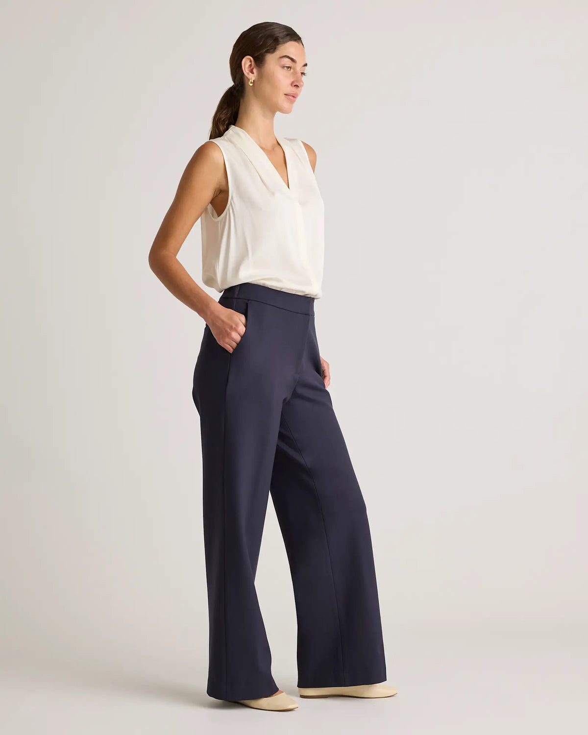 Ultra-Stretch Ponte Trouser - US 9157