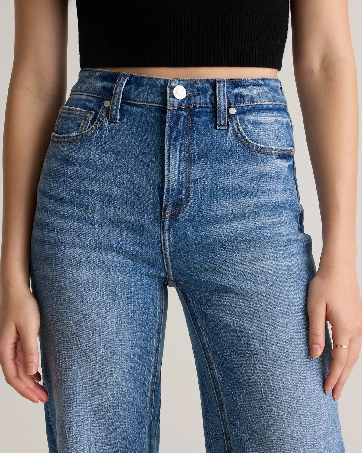 Bella Stretch Relaxed Straight Jeans - US 9169