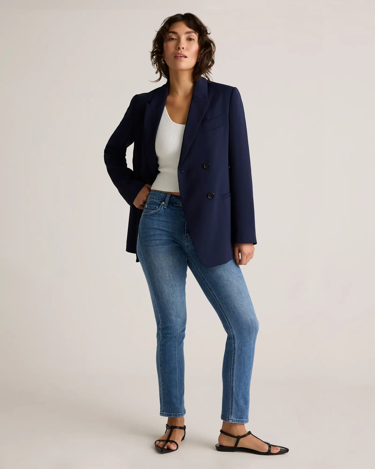 Luna Stretch Slim Straight Jeans - US 8306