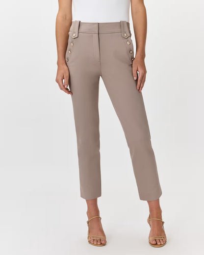 Ultra-Stretch Ponte Straight Leg Mariner Pants - US 5095