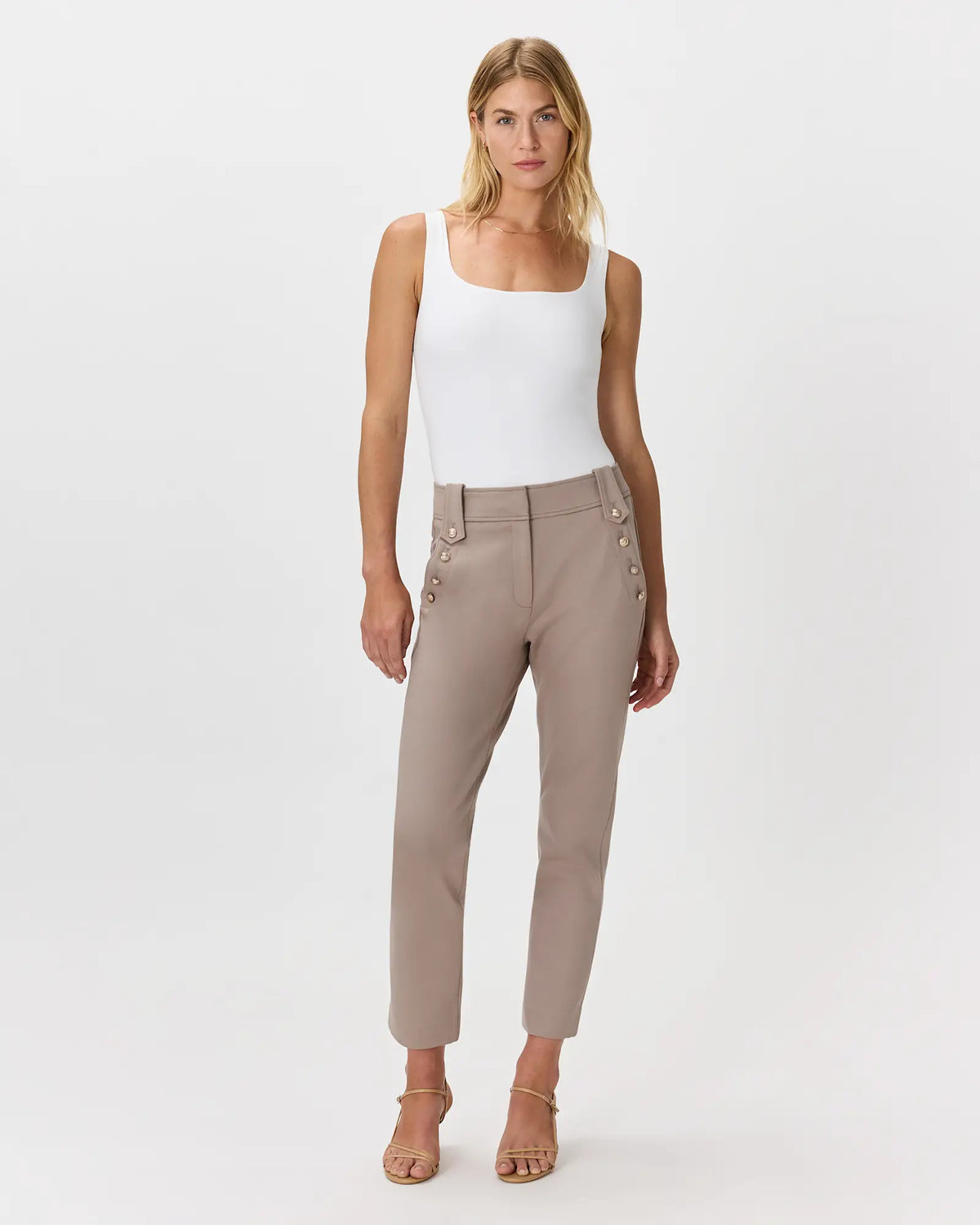 Ultra-Stretch Ponte Straight Leg Mariner Pants - US 5095