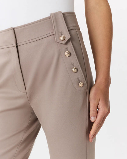 Ultra-Stretch Ponte Straight Leg Mariner Pants - US 5095