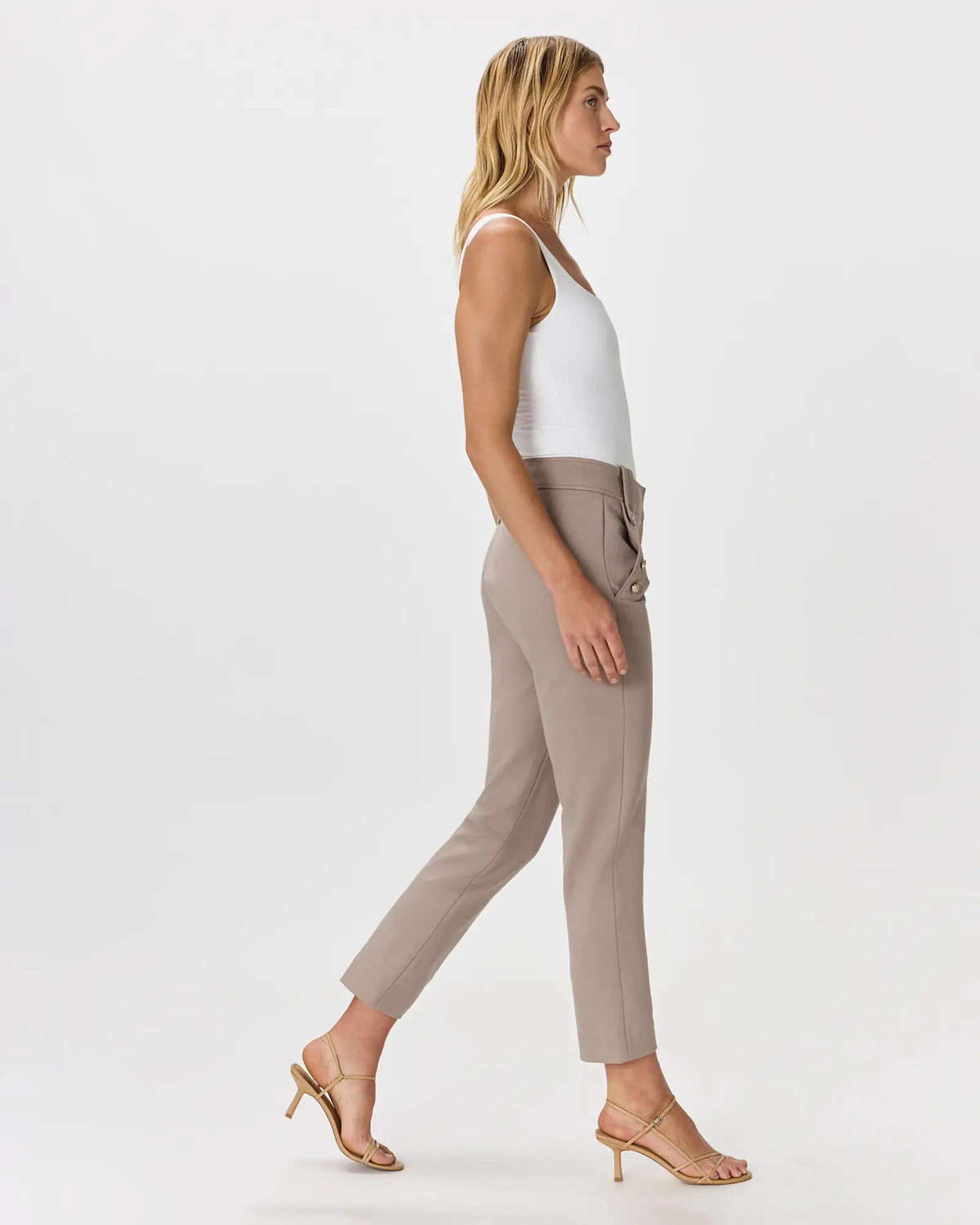 Ultra-Stretch Ponte Straight Leg Mariner Pants - US 5095