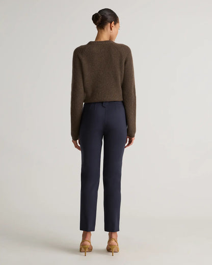 Ultra-Stretch Ponte Straight Leg Mariner Pants - US 5990