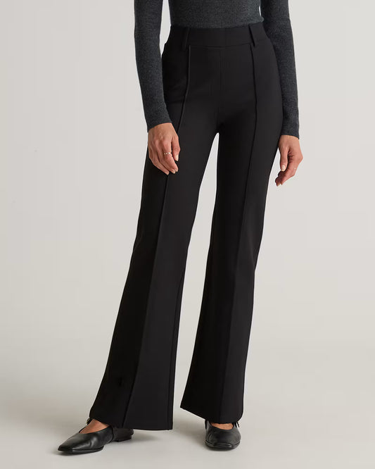Ultra-Stretch Ponte Flare Leg Pants - US 6871