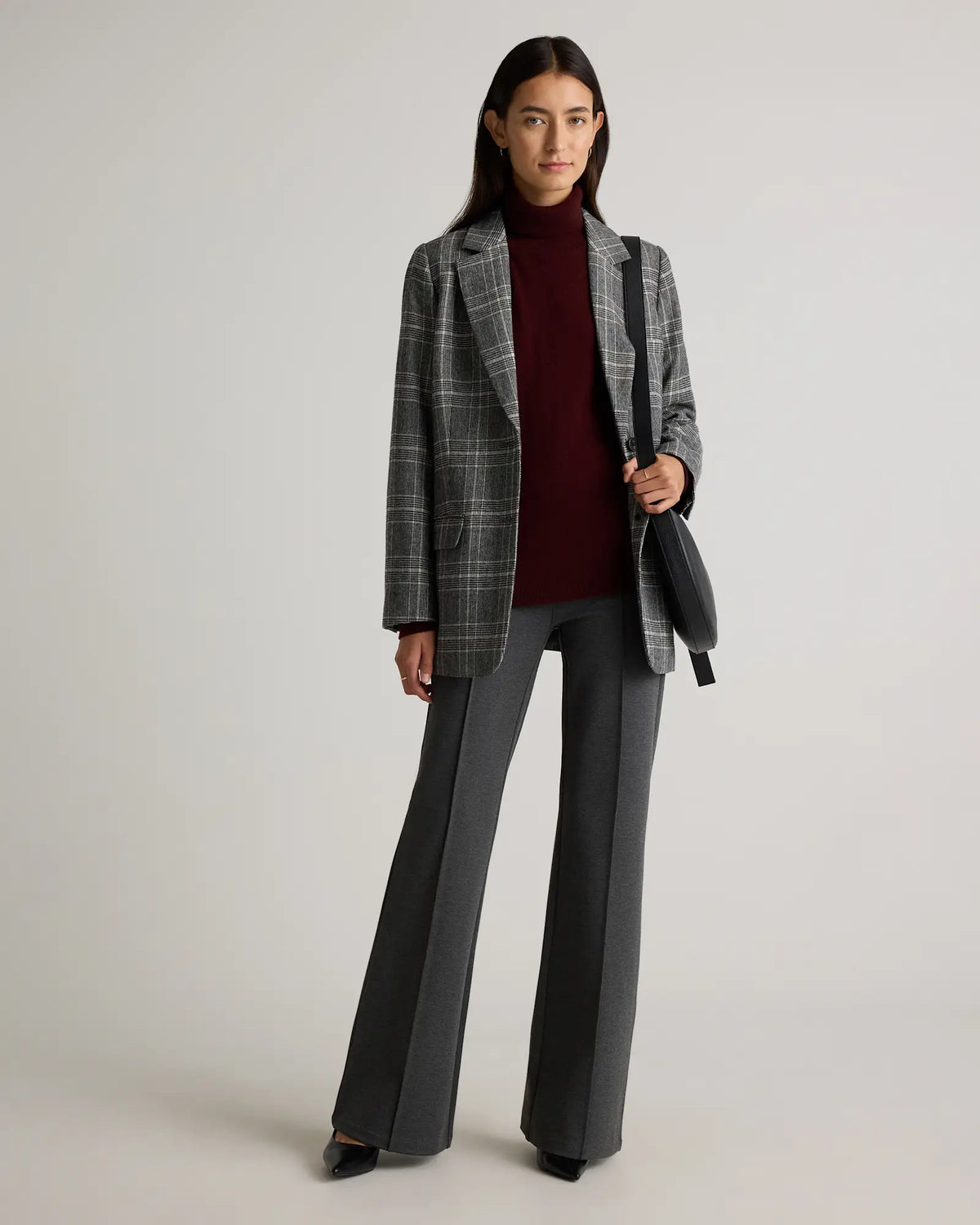 Ultra-Stretch Ponte Flare Leg Pants - US 5595