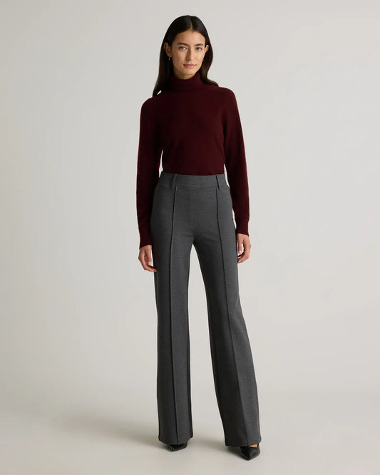 Ultra-Stretch Ponte Flare Leg Pants - US 5595