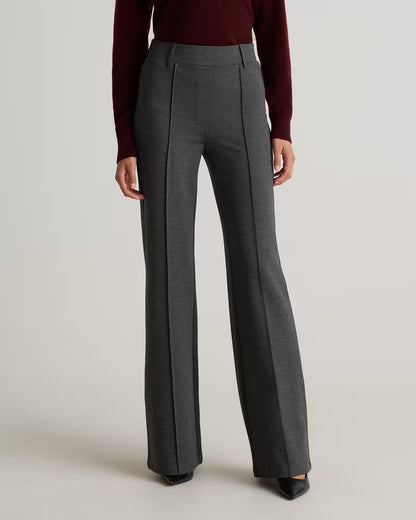 Ultra-Stretch Ponte Flare Leg Pants - US 5595